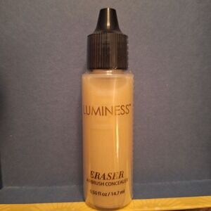 Luminess Airbrush Eraser Concealer Bottle Drops 0.50fl oz USA‎ Wrinkles Lines